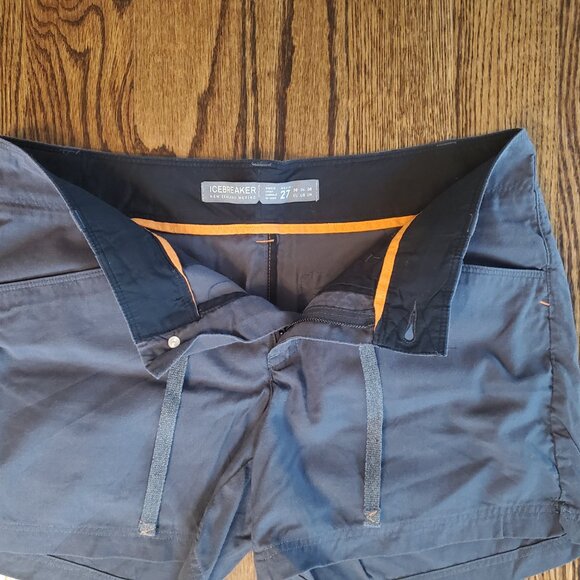 Icebreaker Shasta Shorts Merino Cotton Blend (Women's Sz 27) - Picture 3 of 8